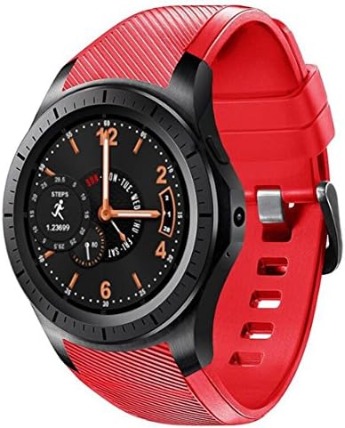 GW10 Fashion Smart Watch HD Camera Heart Rate wifi Round Screen 3G Phone Watch for Android, red DUWIN11 DUWIN11