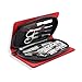 On Sale! HOTER® Classical 8 Pcs Nail Care Personal Manicure & Pedicure Set, Synthetic Leather Travel & Grooming Kit