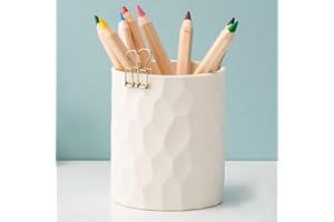 Kyduu Pot à crayons, Porte stylo en silicone étanche de style nordique pour bureau, Porte Stylo de Bureau, pour Ranger les Pinceaux Stylo à Fleurs DéCoratif, Porte pinceau de maquillage