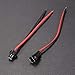 Produktbild 12cm Langer JST SM 2Pin Stecker auf Buchse Kabelstecker