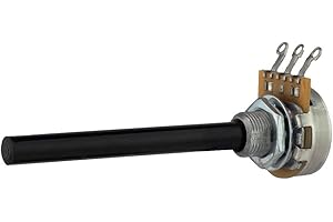 OMEG 470Ka Dreh-Potentiometer, linear, 0,4 W – Panelmontage mit gewöhnlichen Kabelklemmen für Handlöten