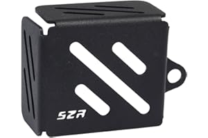 JYDJDL,Motorradzubehör Hinterer Bremsflüssigkeitsbehälter Schutzabdeckung Hinterer Bremsöldeckelschutz passt für Zontes G1-125 ZT125-U ZT125-Z2 G1 125 125 U U1 Z2