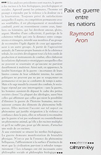 Télécharger Paix et guerre entre les nations PDF Ebook En Ligne