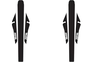 ZEFAL Pack Shield Lite M - Deux Garde-Boue de Selle pour Vélos de Route et Gravel, Blanc/Noir