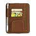 Rrimin Universal Car Auto Multiuse Leather Sun Visor Glasses Sunglasses Card Ticket Clip Organizer Holder (Brown) RS.499.00