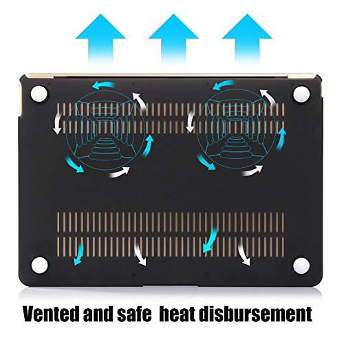 BSL MacBook Cover  MacBook Schutzh  lle  MacBook Pro 15 Zoll H  lle A1286  Soft-Touch Kunststoff Hartschale Schutzh  lle f  r Apple MacBook Pro Laptop