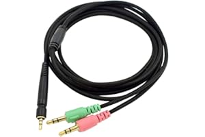 Xingsiyue Ersatz-Kopfhörer-Kabel für G4ME ONE/ZERO/PC373D/PC37X/GSP350/GSP500/GSP600