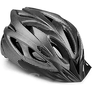 FABSPORTS Light Weight Bicycle/Bike Helmet with Flexible Padding for Kids and Adults, Adjustable Size, for Road & Mountain Cycling/Skating