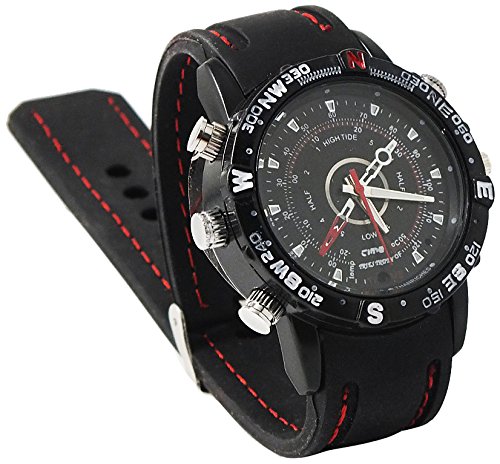NK NK-RC3007SPY - Reloj DE Pulsera con CÁMARA Y MICRÓFONO Oculto