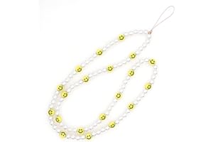 GENÉRICO Colgante para movil, Pulsera para movil, Pulsera para movil Colgante, Cadena de Cuentas para movil.Seguridad para Nuestro teléfono.