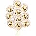 Produktbild Gaddrt 10 stücke 12 Zoll Folie Latex Konfetti Ballon Set Hochzeit Geburtstag Baby Shower Dekoration Party Hochzeit (A)