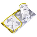 Snuz Reversible Baby Blanket - Cloud Nine Print