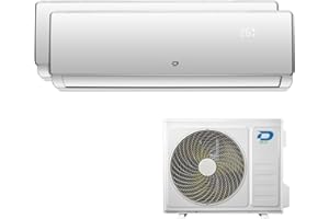 CLIMATISEUR MULTI BI-SPLIT R32 DILOC 9000+12000 BTU wifi COMPRESSEUR SHARP