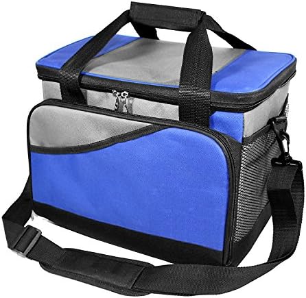 Knaclean Collapsible Cooler Bag Insulated Lunch Bag Picnic Lunch Box for Women and Men with Adjustable Shoulder Strap
