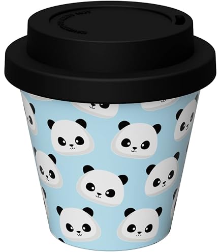 IDRINK®- Set tazzina, piattino e cucchiaino in RPET | Ottimo e simpatico regalo rispettoso del'ecologia| (OLD MAP