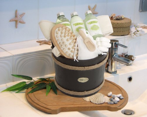 BRUBAKER 9-teiliges Wellness Verwöhn Badeset Geschenkset – Aloe Vera - 2