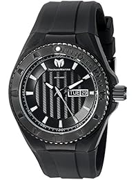 TechnoMarine TM-115168 - Reloj de cuarzo para hombres, color negro