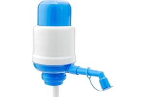 RevolutionLine - Dispensador de Agua Manual acoplable a garrafas y Botellas | Pulsador a presión Que actúa de Bomba extractora del Agua | Compatible con roscas universales | Adaptadores de 35-45 mm