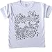 Price comparison product image T-Shirts For Kids To Colour In. Printed Outline - Kids Craft Rainbow Design, Size: Age 7-8