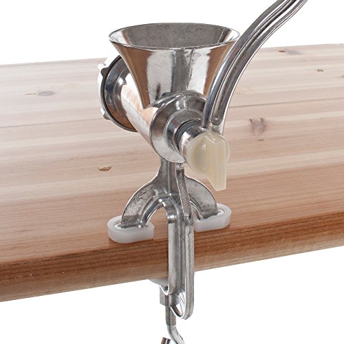 TecTake Fleischwolf Aluminium manuell Zerkleinerer mit Handkurbel – diverse Größen – (Größe 5 (Nr. 400593)) - 5