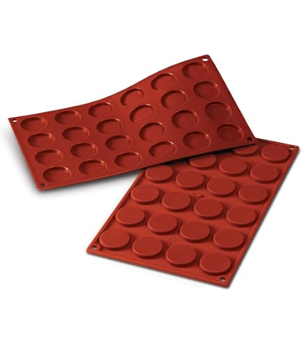 Lot De 24 Moules Cylindriques En Silicone - Pour Cake Pops, Chocolats, Savons, Bombes De Bain - Environ 17 X 24 Cm