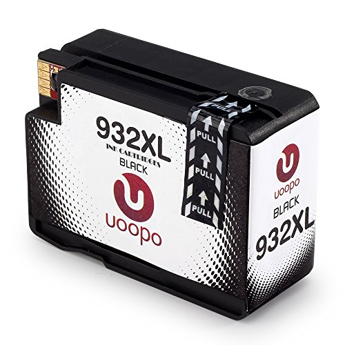 Uoopo Kompatibel Ersatz für HP 932XL 933XL Tintenpatronen,Multipack Patronen (3 Schwarz 1Blau 1Rot 1Gelb) mit Hoher Reichweite Kompatibel mit HP Officejet 6700 premium 6600 6100 7612 7110 7610 Drucker. - 2