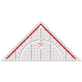 Maped M028700 Triangle Geometry with Handle, 1 Piece, 26 cm