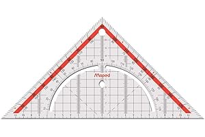 EQUERRE GEO MAPED HYPO 26 CM