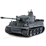  Torro Tanque RC Heng de Long German Tiger Edition con Engranaje de Metal y schus Fun ktion