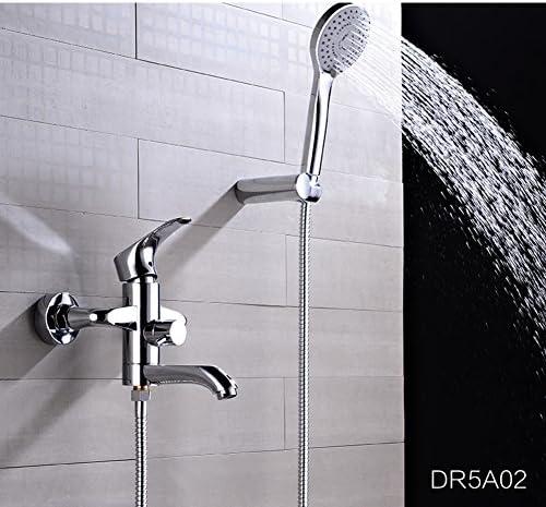 Hot and cold shower mixing valve faucet Kit Ming-mounted bath shower faucet
