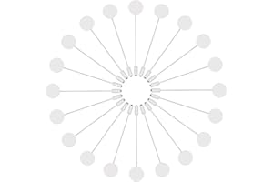 UNICRAFTALE 20 pz 15mm Spilla Vassoio per Strass in Resina 304 Spilla in Acciaio Inox Perni Risultati Perno di Sicurezza Perno Indietro per Creazione di Gioielli Artigianali 77x15mm, Pin 1 millimetro