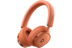 Baseus Inspire XH1 Cuffie Bluetooth Cancellazione Rumore Attiva, Sound by Bose, Nuvola di Conforto, Dolby Audio & Hi-Res per un Suono Incredibilmente Dinamico, Autonomia 100 h, Corallo Tramonto