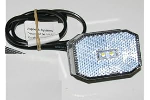 GENERIC LED Trailer Light - Front marker light (Aspock) for Brian James T4/T6/cargo connect - Lichfield Trailer Centre - 31-6309-077
