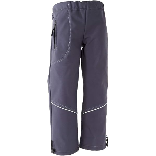 Kinder Wasserdichte Softshell-Hose – Gefüttert, Winddicht, Für Ski & Outdoor, Rosa