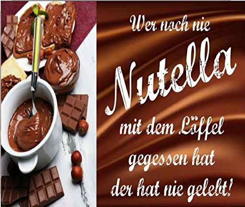 Creativ Deluxe 'Alfombrilla de ratón¿Quién nunca Nutella con el Cuchara gegessen tiene. Mousepad/ - divertido Mousepads - Regalo Artículo - Computer Accesorios