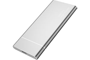 UIUIT Hard Disk Esterno Ultra Slim Portatile USB3.0 SATA HDD 1tb Storage per PC, Macbook, Xbox series, Wii u, TV