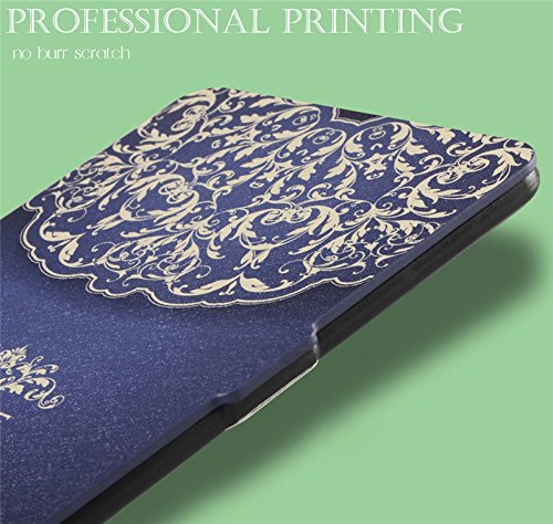 soundmae HZ1 Der neue Kindle eReader 8. Gen (NICHT FIT Kindle Oasis) (6 Zoll) Touchscreen hülle Kunstleder Buch Flip smart schlaf / wach tasche für Amazon Kindle Kein Licht 2016 Version – Lovers - 2