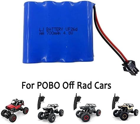 POBO 4.8V 700mAh Rechargeable Battery Pack for POBO Off Road RC Truck