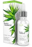 InstaNatural Vitamin C Serum for Face - Best Pure 20% Vitamin C & Hyaluronic Acid Anti-Aging Liquid Facial Serum - With Organic Argan & Rosehip Oil, Vitamin E, Ferulic Acid & Seabuckthorn Oil - 1 OZ