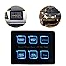Price comparison product image Angela shops AliExpress EBAY Auto Parts Switch Touch Switch Panel 6 Position Switch Panel (Color : Black)
