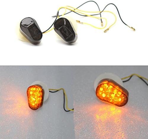 Flush Mount LED Turn Signal Smoke for 2002-2008 YAMAHA R1 R6S 03 04 05 06 07 08