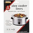 30 x 55cm Slow Cooker Liners PK 5 Hold Up to 6.5 Litre Safety Tested