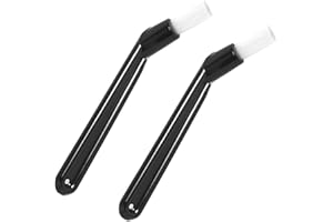 TEOZBLU 2 Piezas Cepillo de Limpieza para Máquina de Café, Cepillo De Limpieza Cafetera,Accesorios Cafe,Cepillo para Molinillo De Café,Herramientas De Café