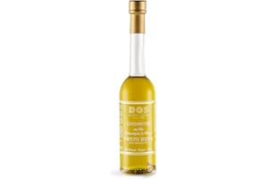 DOS Tartufi - Huile d'Olive vierge extra à la Truffe blanche | Production artisanale | Pour apéritifs, entrées, plats | Produit typique italien, 100 ml (Lot de 1)