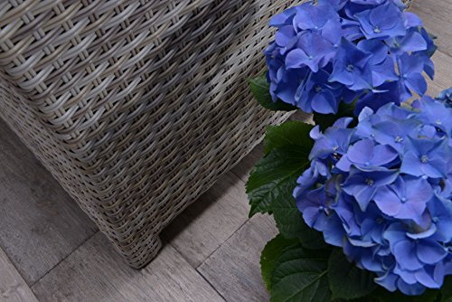 Garden Impressions Lounge, Dinner Esstisch Kombi Set La Paz Passion Willow, 3-teilig - 10