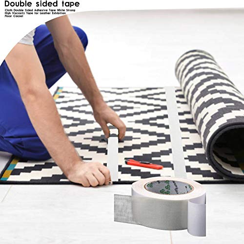 Preisvergleich Produktbild Miju Multifunktionales Stoff Doppelseitiges Klebeband, Kinesiologie Tape, Wiederverwendbares Entfernbares Doppelseitiges Klebeband, Für Wände, Küche, Teppichbefestigung Positive