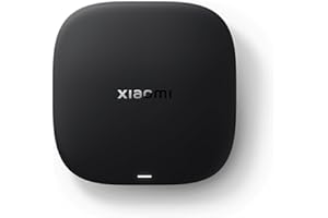 Xiaomi TV Box S 3rd Gen UK Version - 4K UHD, Google TV, 2GB RAM+32GB ROM, Dolby Vision & Atmos, Voice Control, WiFi 6, HDMI 2.1, Fast Streaming, Compact and Powerful Home Cinema