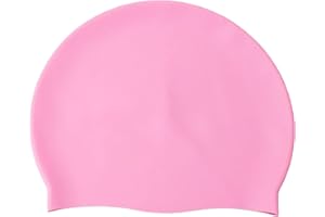 AELMIYW Silicona Gorro de Natación Antideslizante,Classic Silicone Gorro de Natación Unisex,Gorro de Natación para Niños,Gorro de Natación para Mujeres y Hombres,Gorro Silicona Natacion