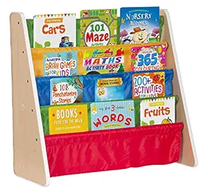 Callas Kids Book Rack Storage Bookshelf | Books Storage Organizer for Kids | Multi-Purpose Shelves for Books Storage | Multi-Colour Book Shelf Cabinet | Perfect for Home, Play Schools & Kindergarten-BR-01