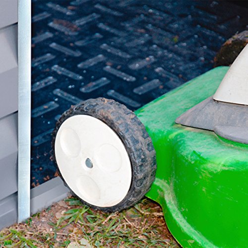 Skylight Gartenschuppen 6×8′ grau, inkl. Boden - 4